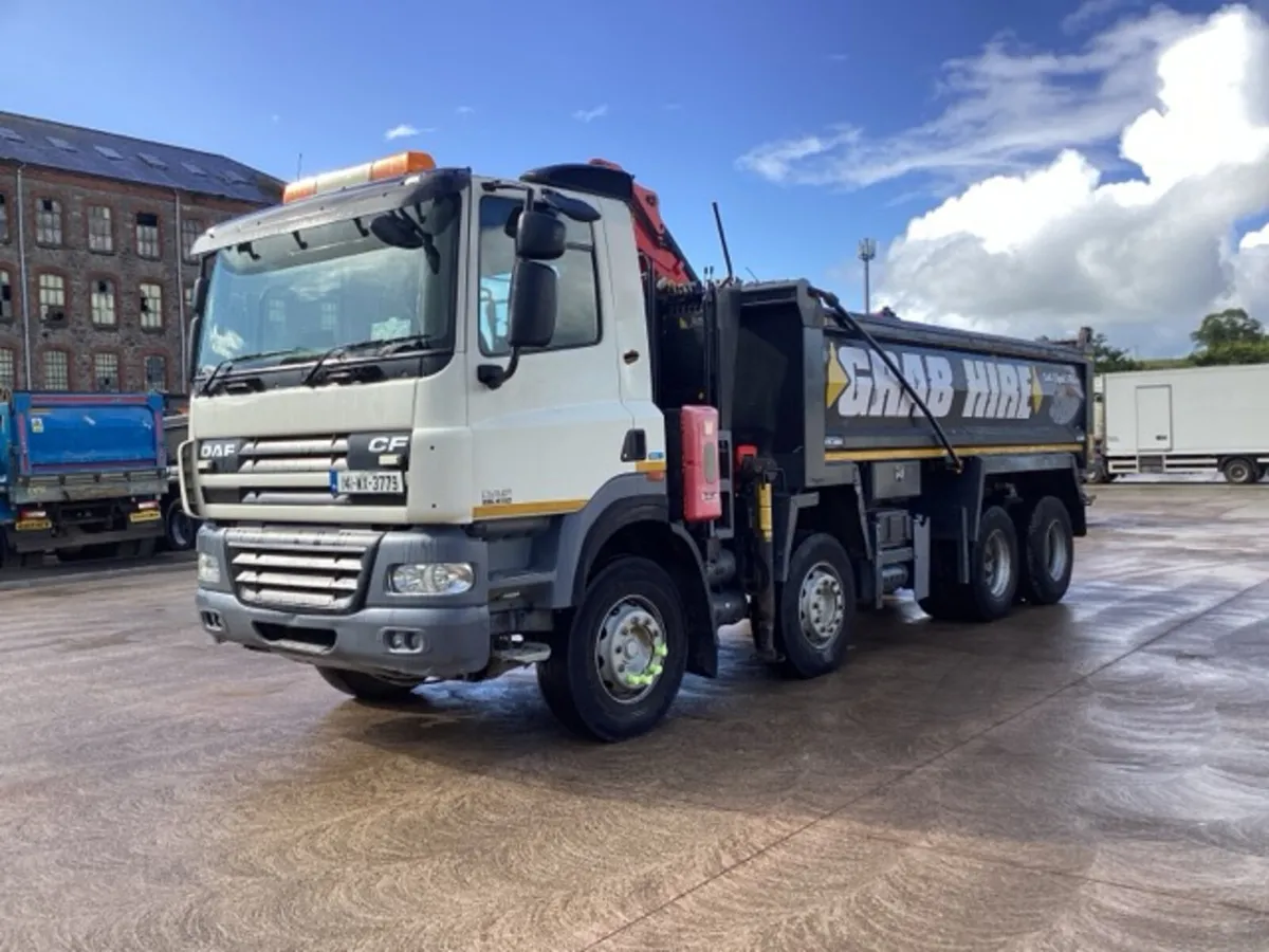 2014 DAF 85CF.410 8x4 Tipper Grab for sale in Co. Armagh for €1 on DoneDeal