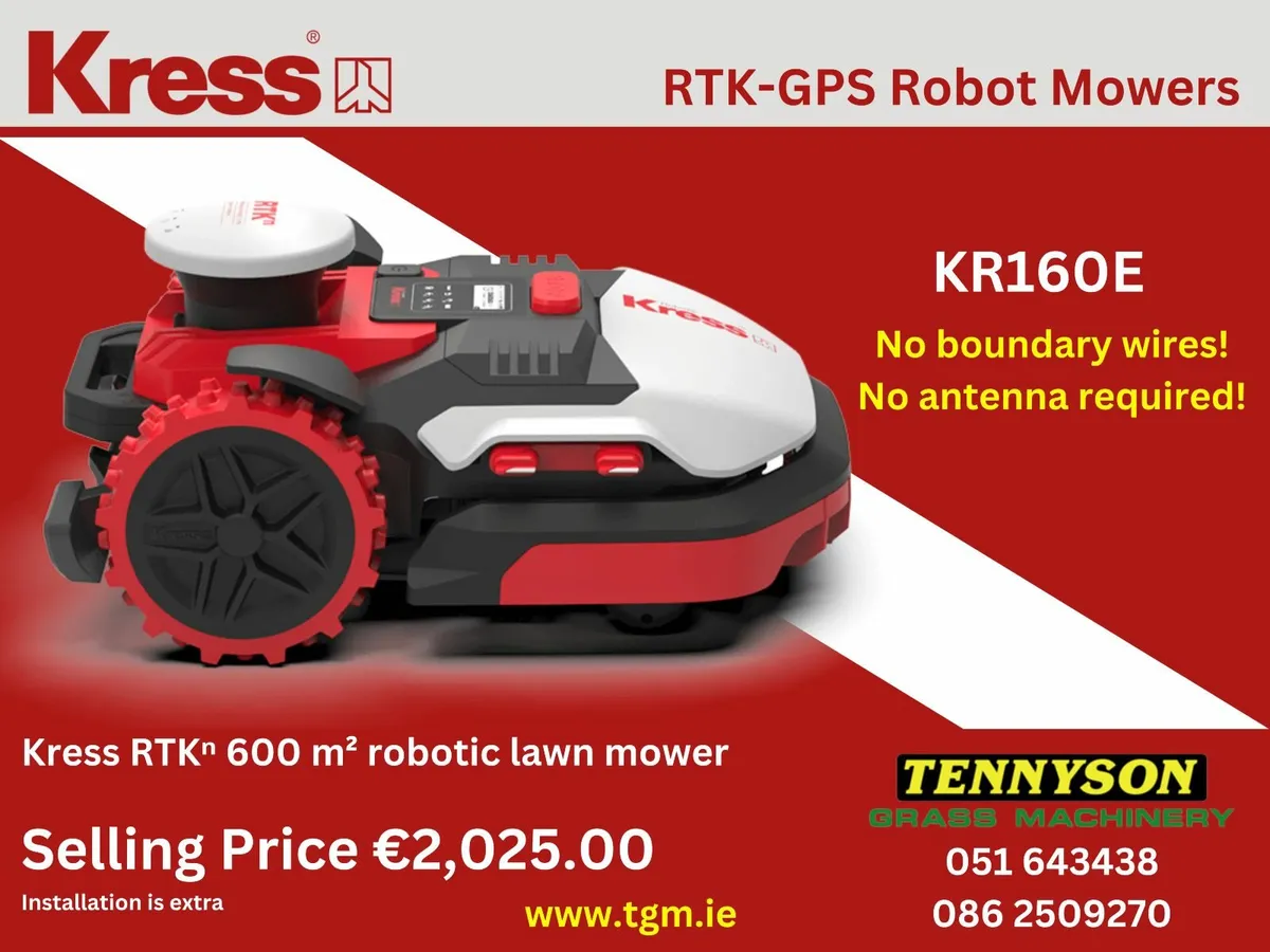 Kress RTK Robot Mowers - Image 1