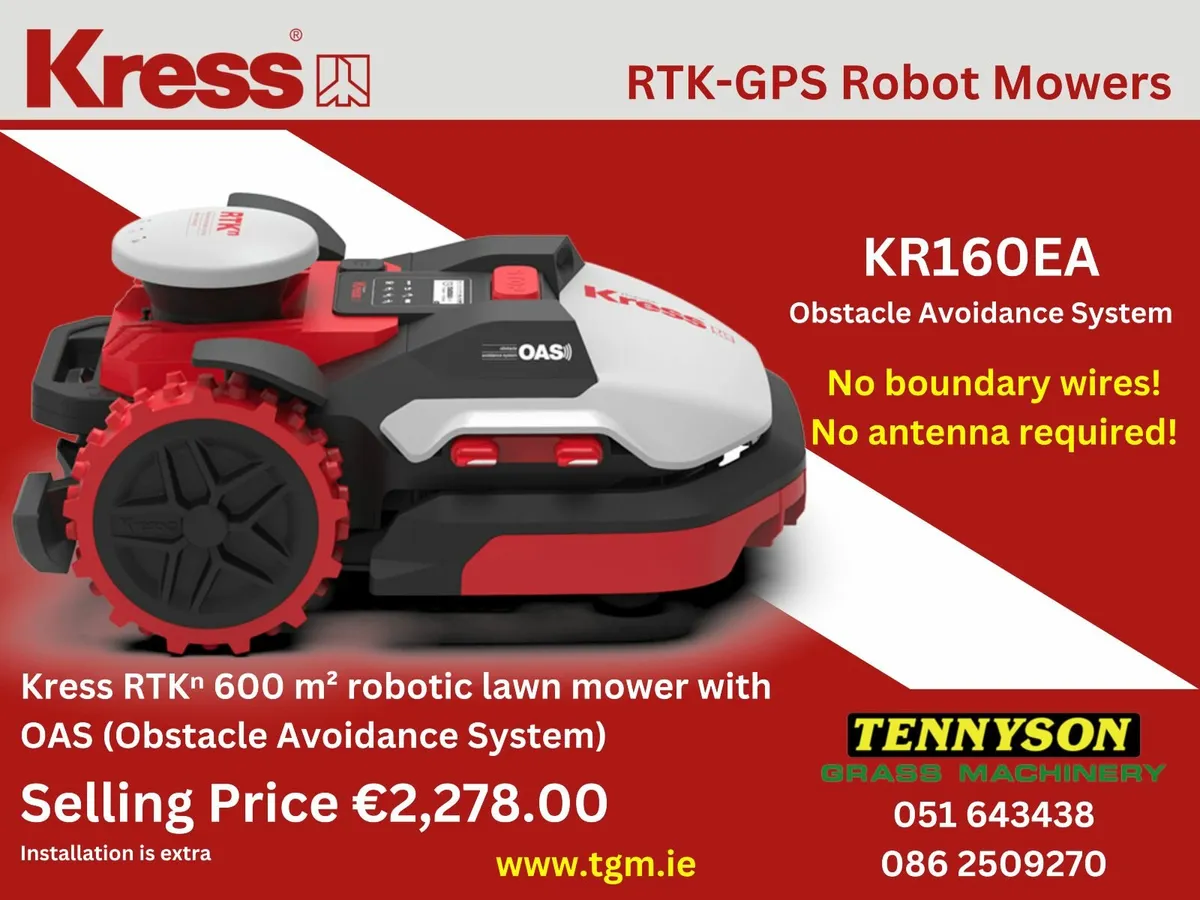 Kress RTK Robot Mowers - Image 2