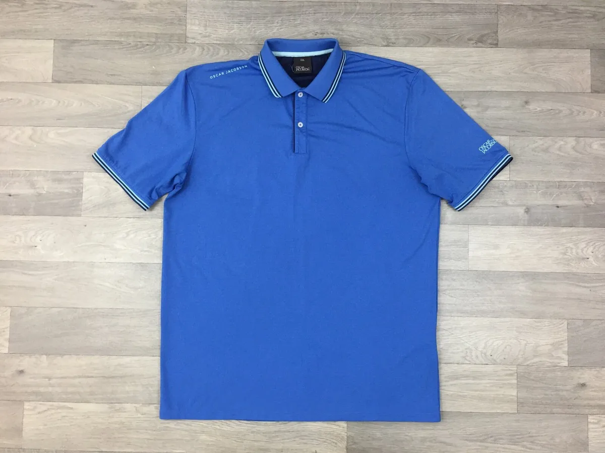 Oscar Jacobson Golf Polo Shirt Mens XXL - Image 1