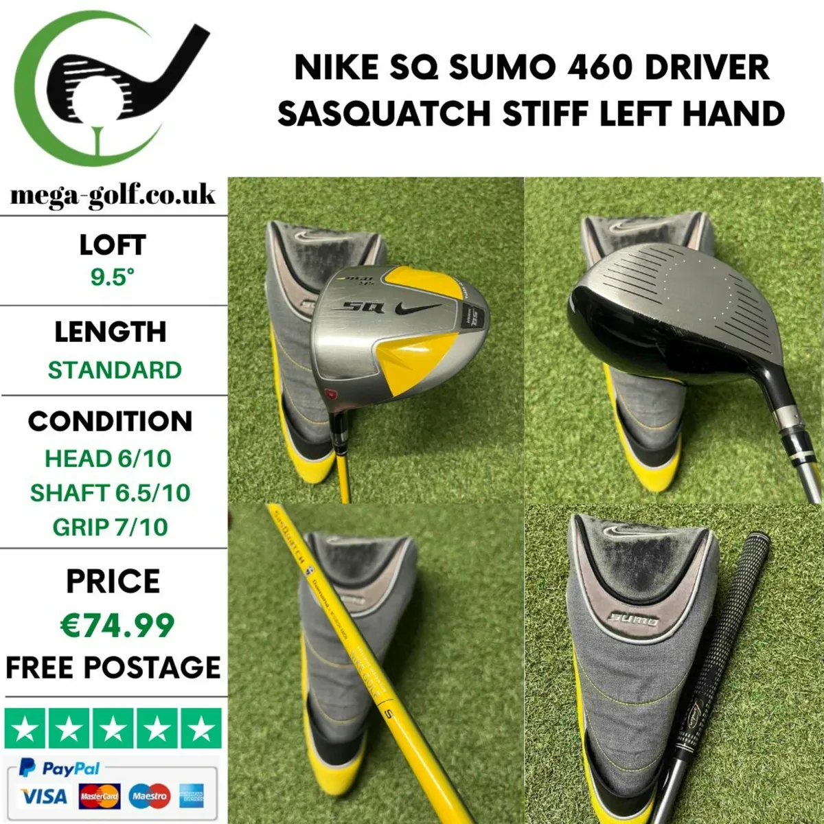 Nike Sumo Sq Driver 9.5 degree outlet