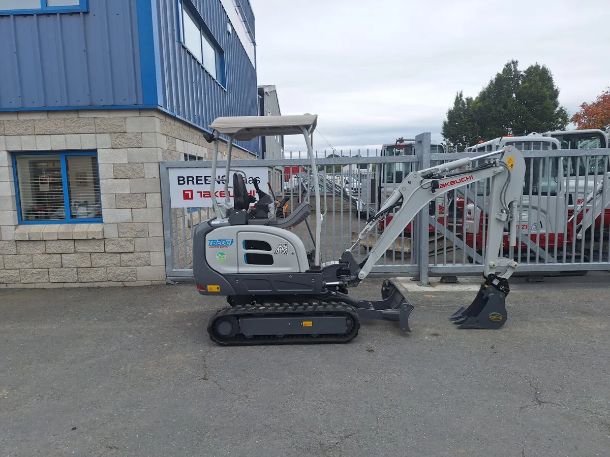 Takeuchi E20 Battery Electric Digger - Image 3