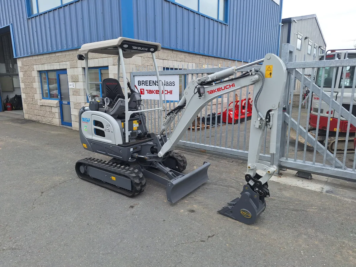 Takeuchi E20 Battery Electric Digger - Image 4