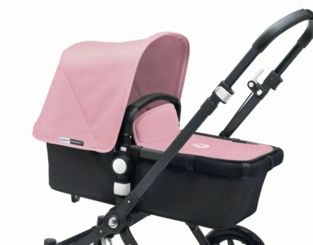 Bugaboo Cameleon Pink covers Pink hood and apron for sale in Co. Dublin for 35 on DoneDeal