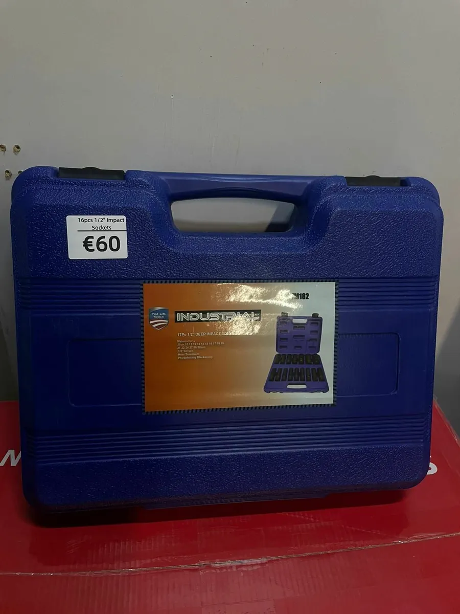 16pc IMPACT SOCKET SET for sale in Co. Galway for €60 on DoneDeal
