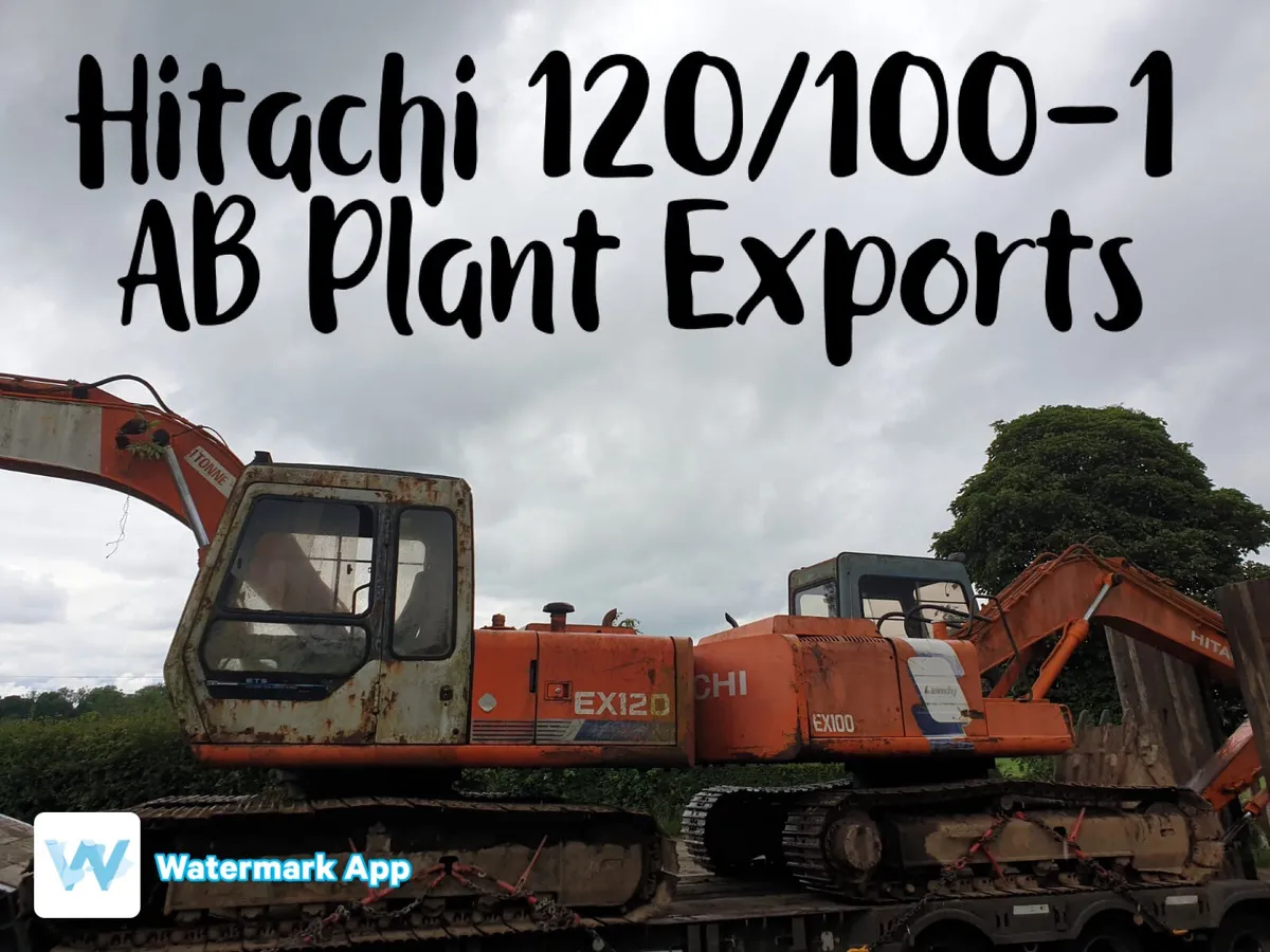Hitachi ex120-1 ex100-1 exports