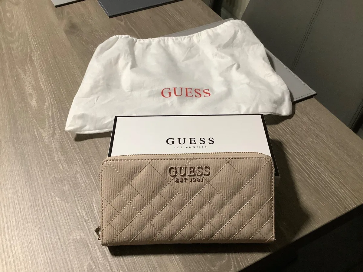 Guess original Beige Wallet Purse for sale in Co. Donegal for 30 on DoneDeal