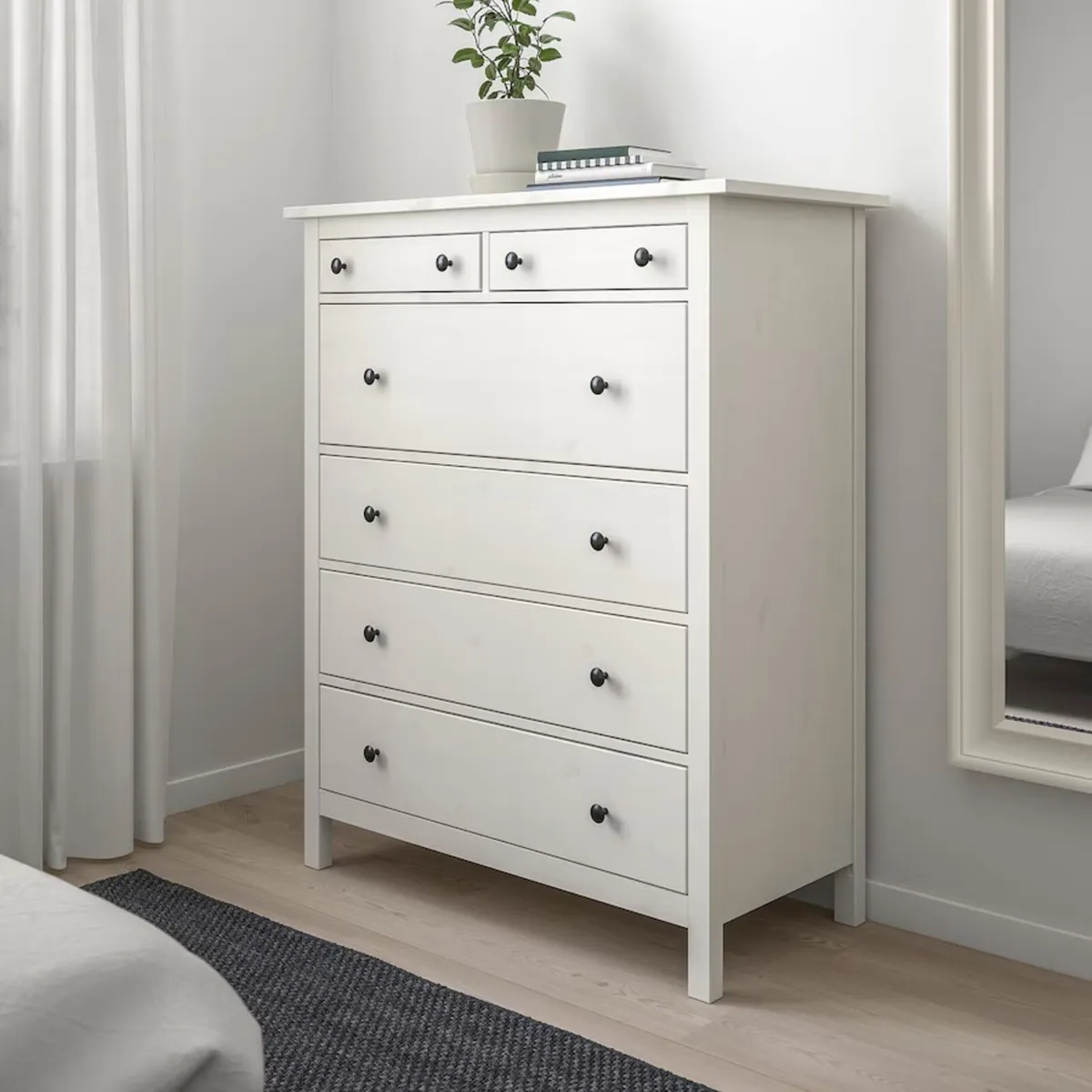 IKEA HEMNES Chest of 6 Drawers for sale in Co. Dublin for €220 on DoneDeal