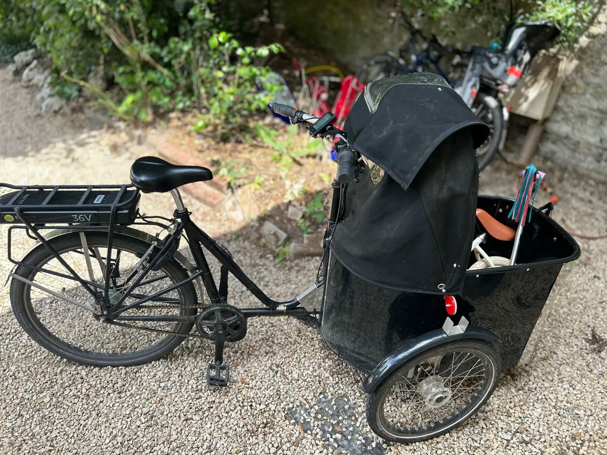 Cargo bike trike for sale in Co. Dublin for €3,000 on DoneDeal