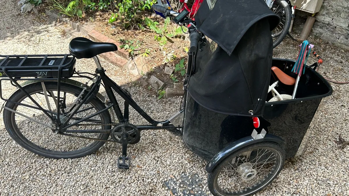 Cargo bike trike for sale in Co. Dublin for €3,000 on DoneDeal