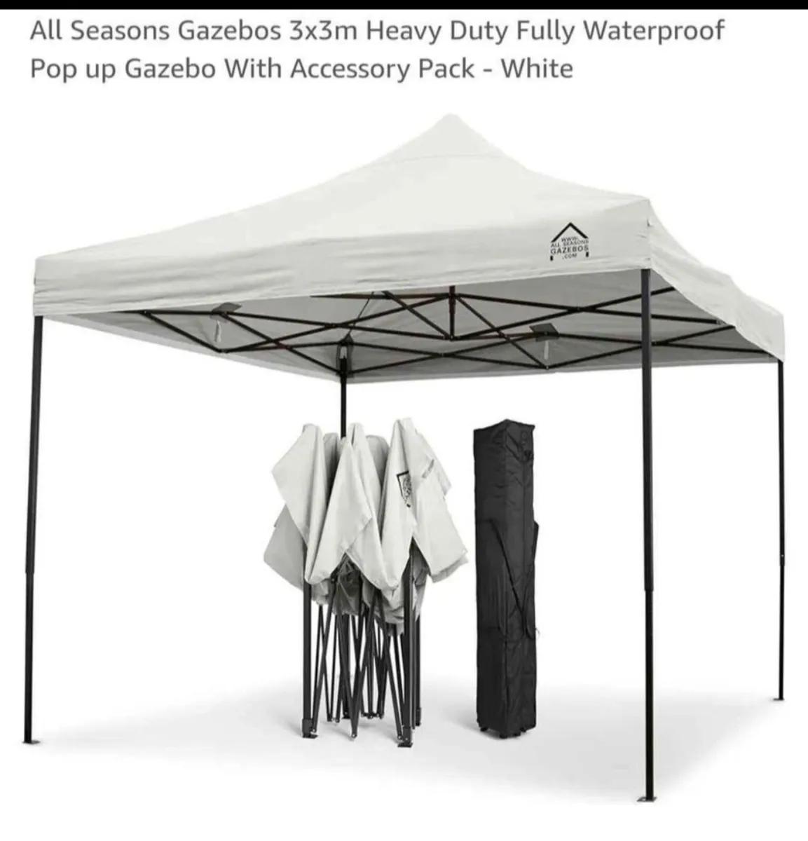 All Seasons Gazebos 3m x 3m PopUp Gazebo for sale in Co. for €160 on DoneDeal