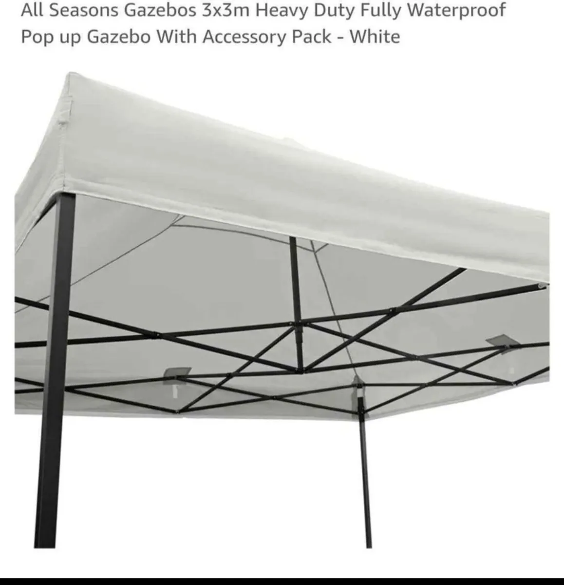 All Seasons Gazebos 3m x 3m PopUp Gazebo for sale in Co. for €160 on DoneDeal