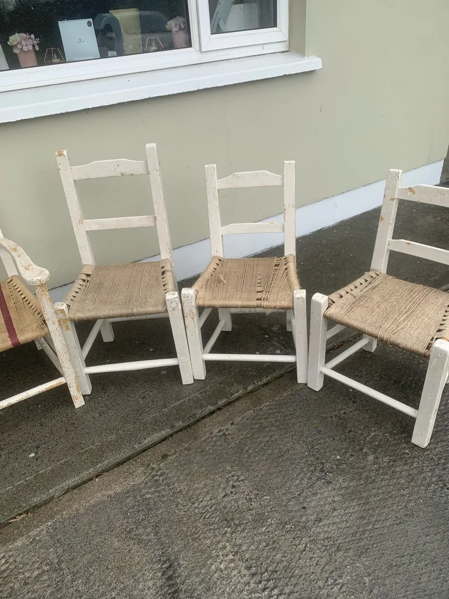 Farm House Sugan Chairs for sale in Co. Clare for €50 on DoneDeal