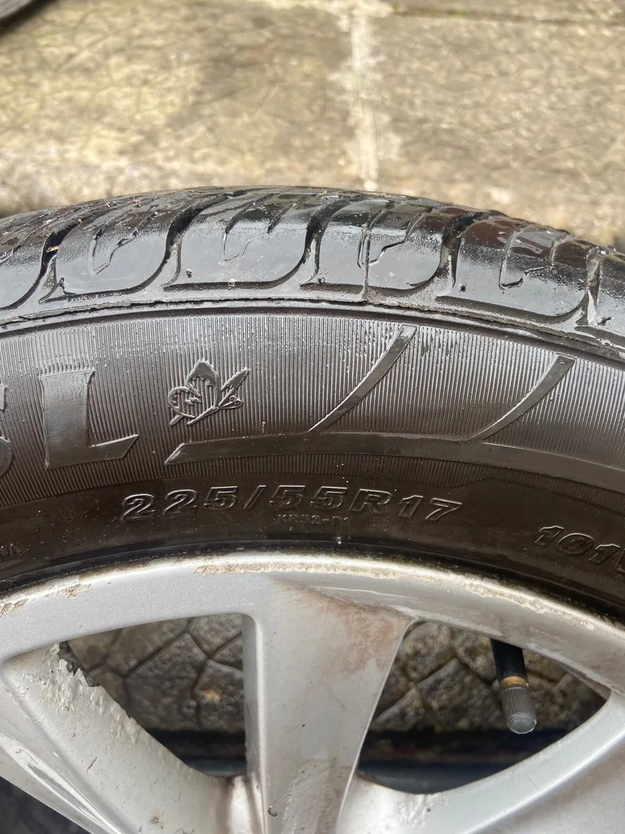 17” Alloys x4 ( 3 with tyres) for sale in Co. Cork for €150 on DoneDeal