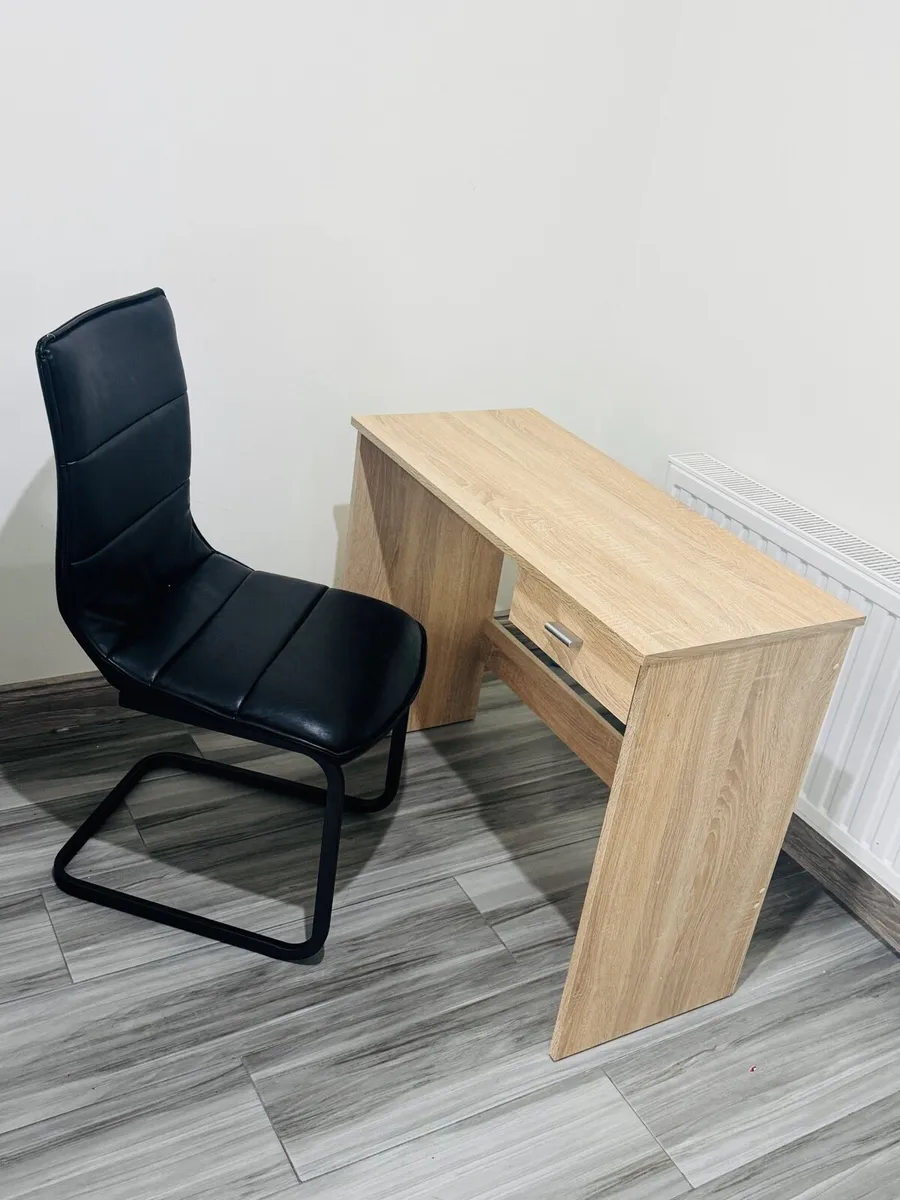 Study table with chair for sale in Co. Kildare for €60 on DoneDeal