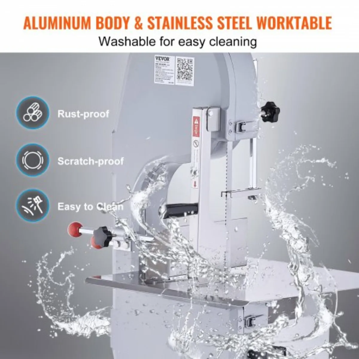 1500W Commercial Electric Meat Bandsaw Stainless S for sale in Co