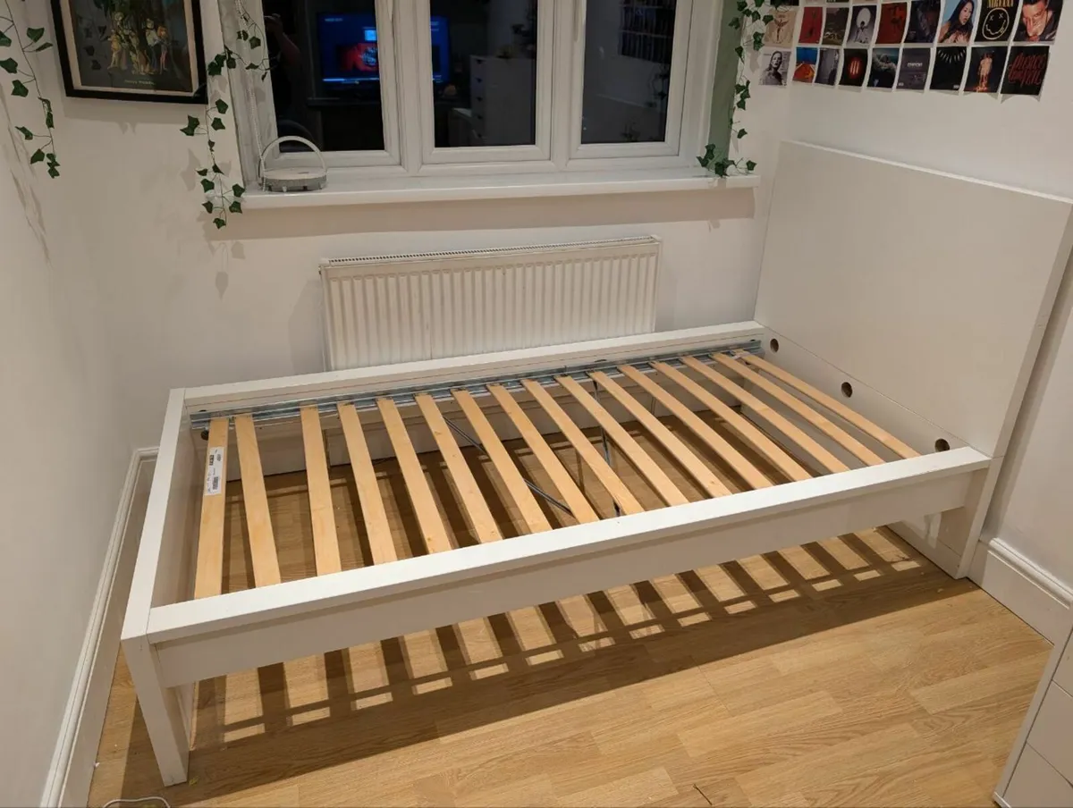 IKEA Single bed frame and slats for sale in Co. Dublin for €80 on DoneDeal