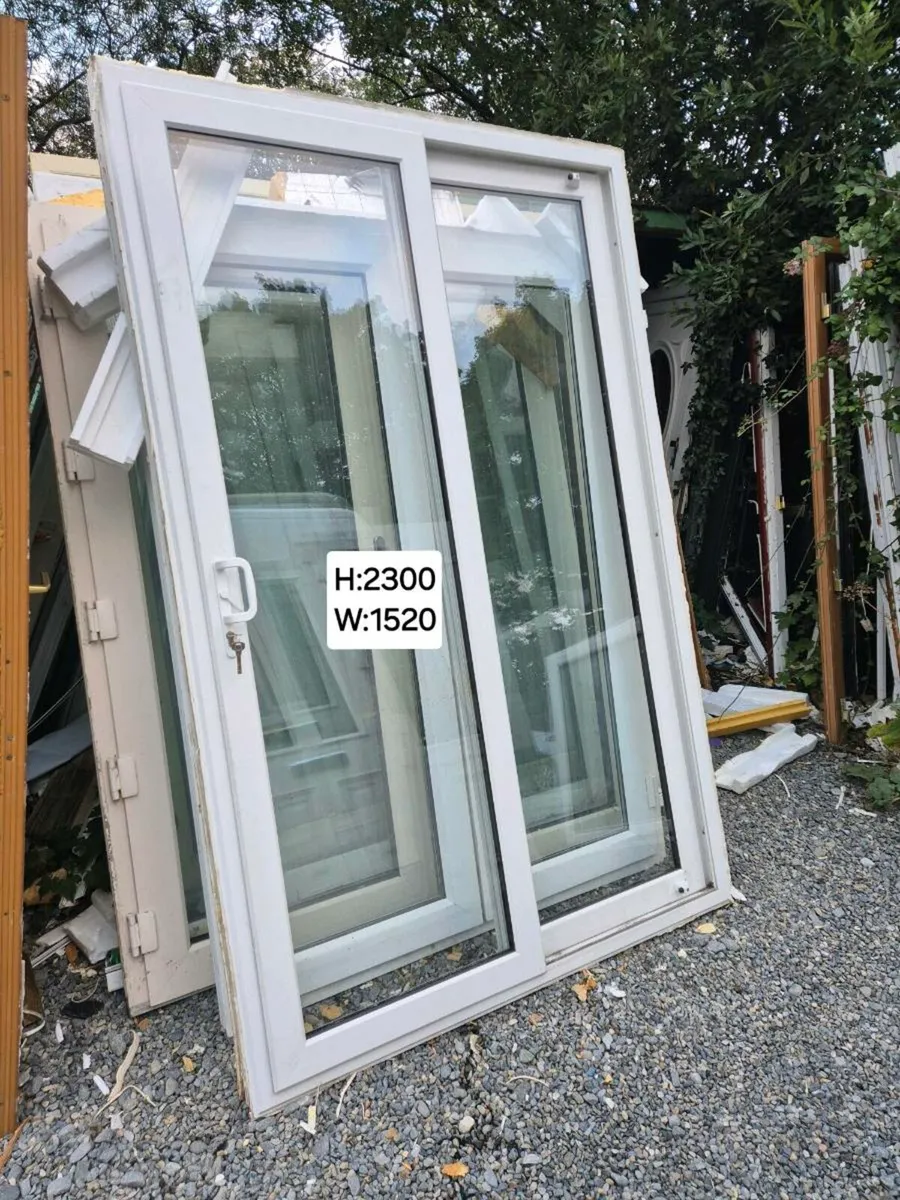 PVC MARK PVC PATIO SLIDING DOORS for sale in Co. Dublin for €300 on DoneDeal
