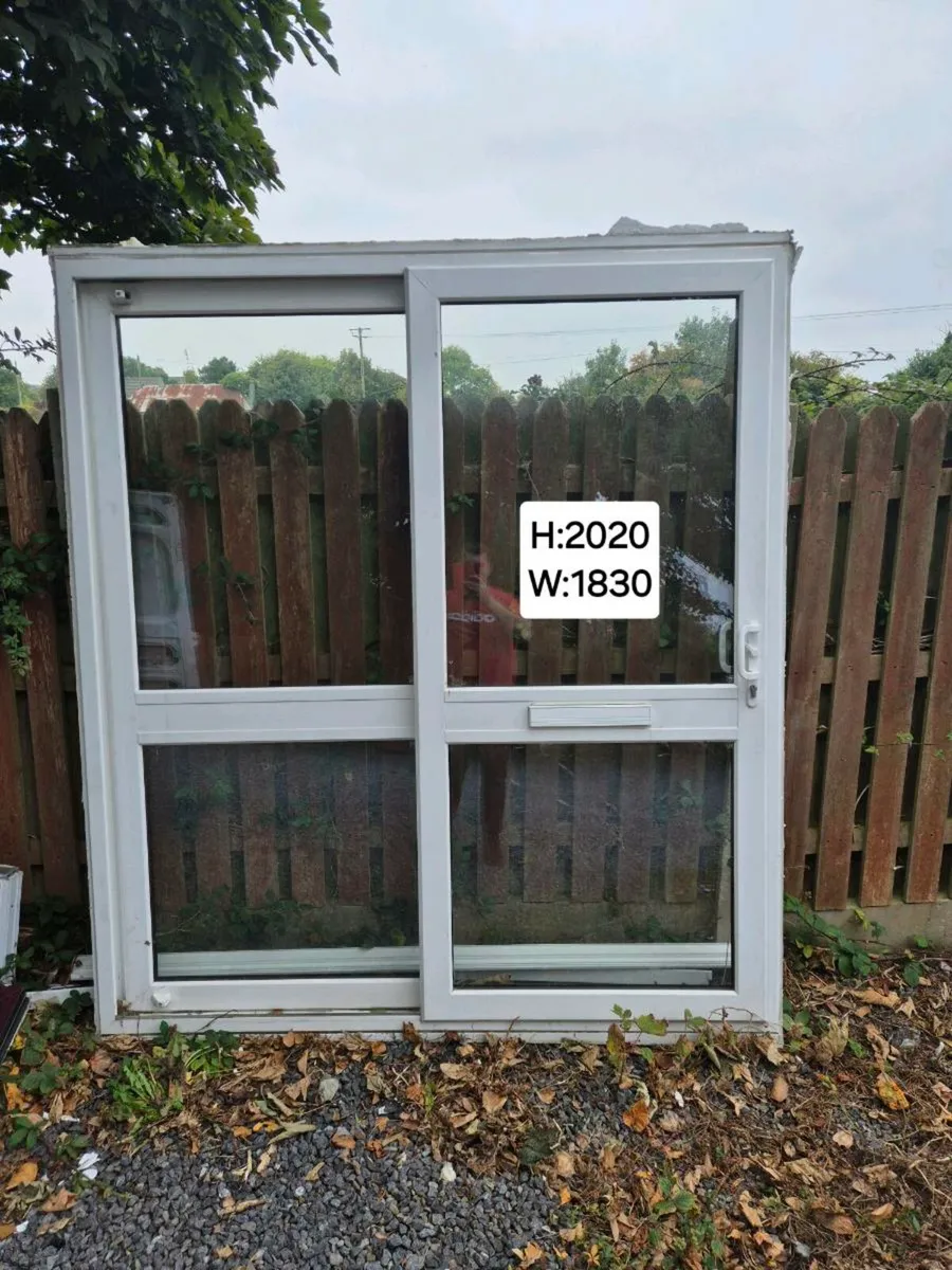 PVC MARK PVC PATIO SLIDING DOORS for sale in Co. Dublin for €300 on DoneDeal