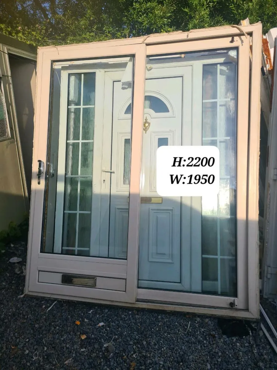 PVC MARK PVC PATIO SLIDING DOORS for sale in Co. Dublin for €300 on DoneDeal