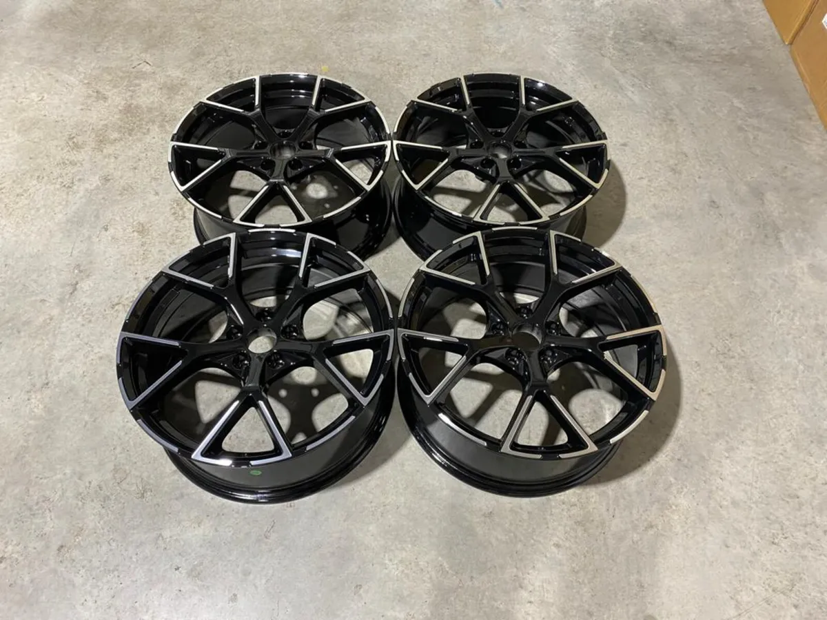 18 19" Inch Audi RS3 2023 Alloys VW A3 A6 A4 5X112 - Image 2