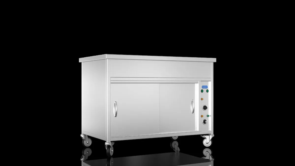 Nordstar 1200 3 Pot Bain Marie Hot Cupboard - Image 1