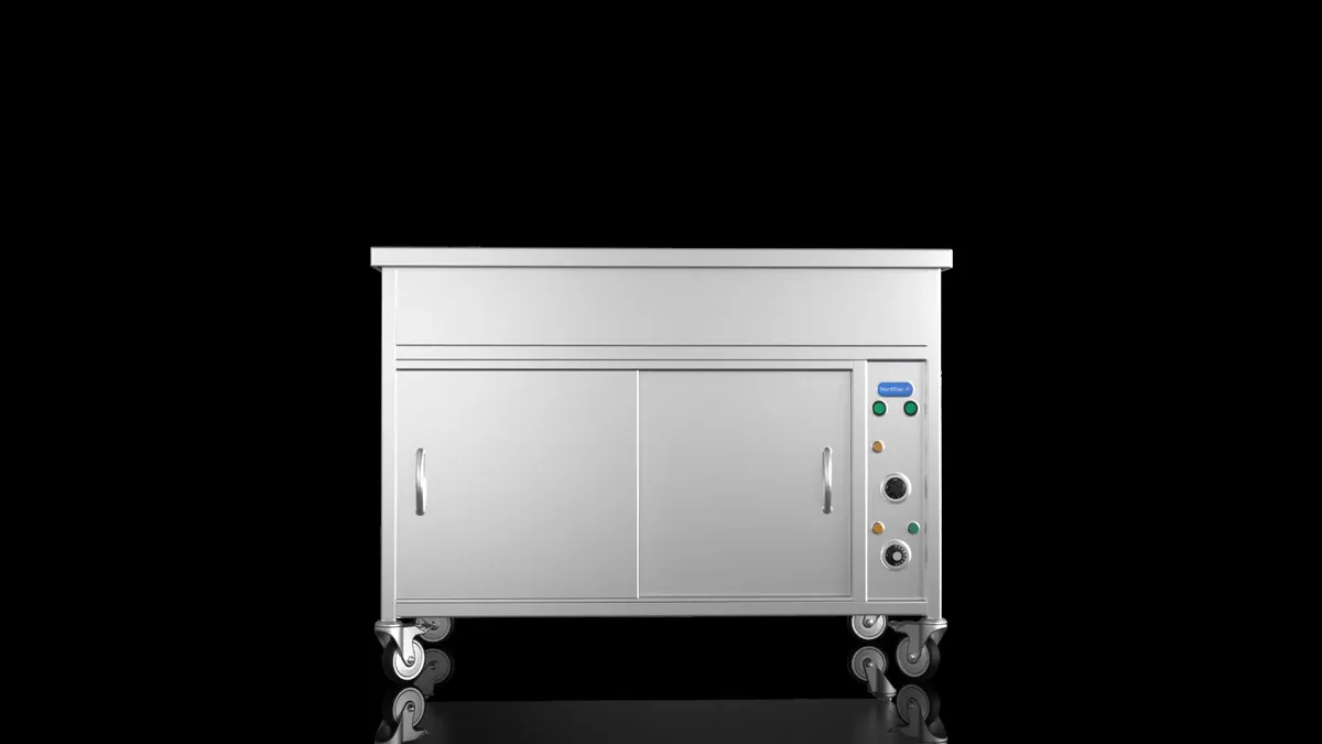 Nordstar 1200 3 Pot Bain Marie Hot Cupboard - Image 2