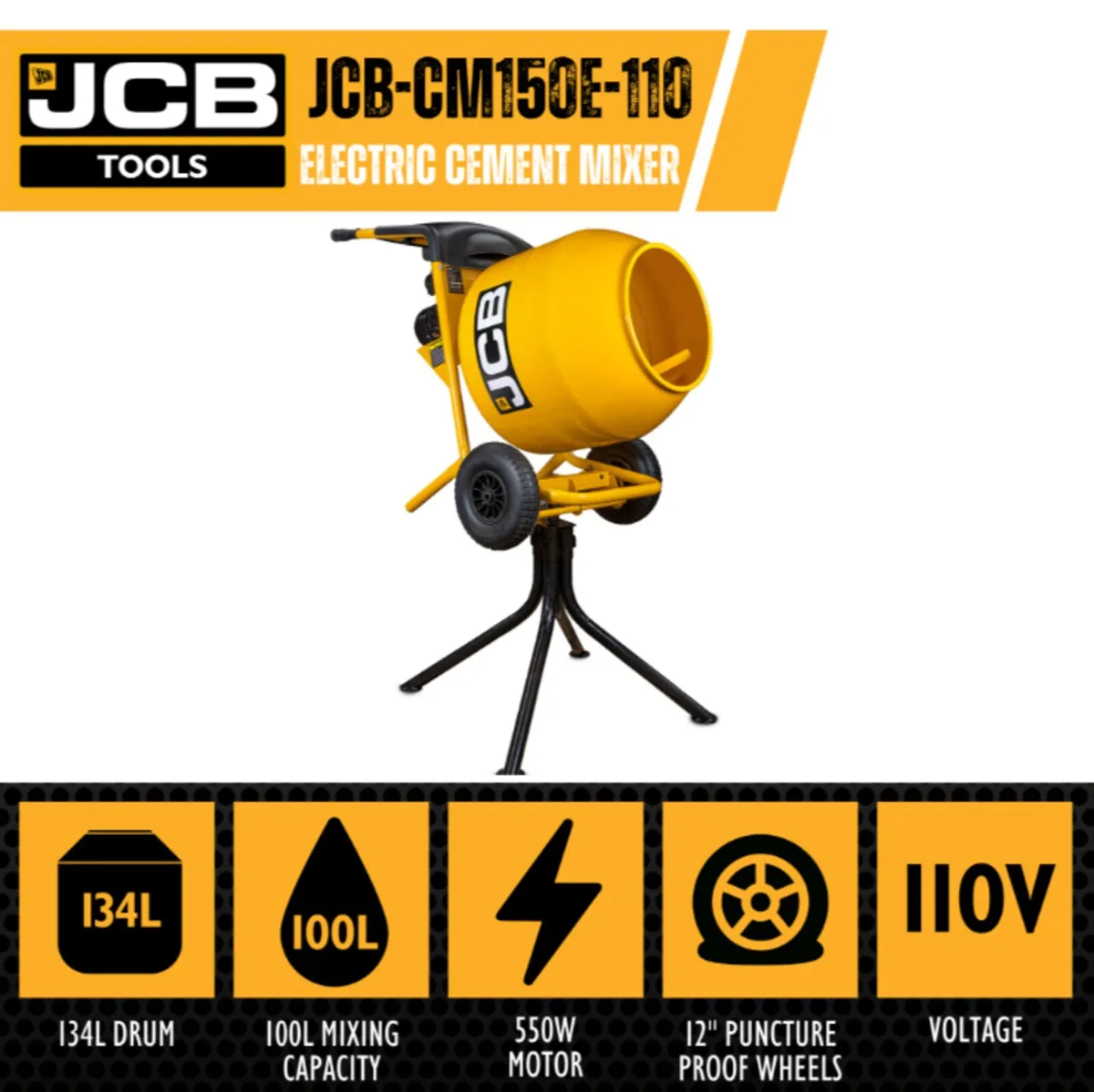 JCB-CM150E CEMENT MIXER - Image 4