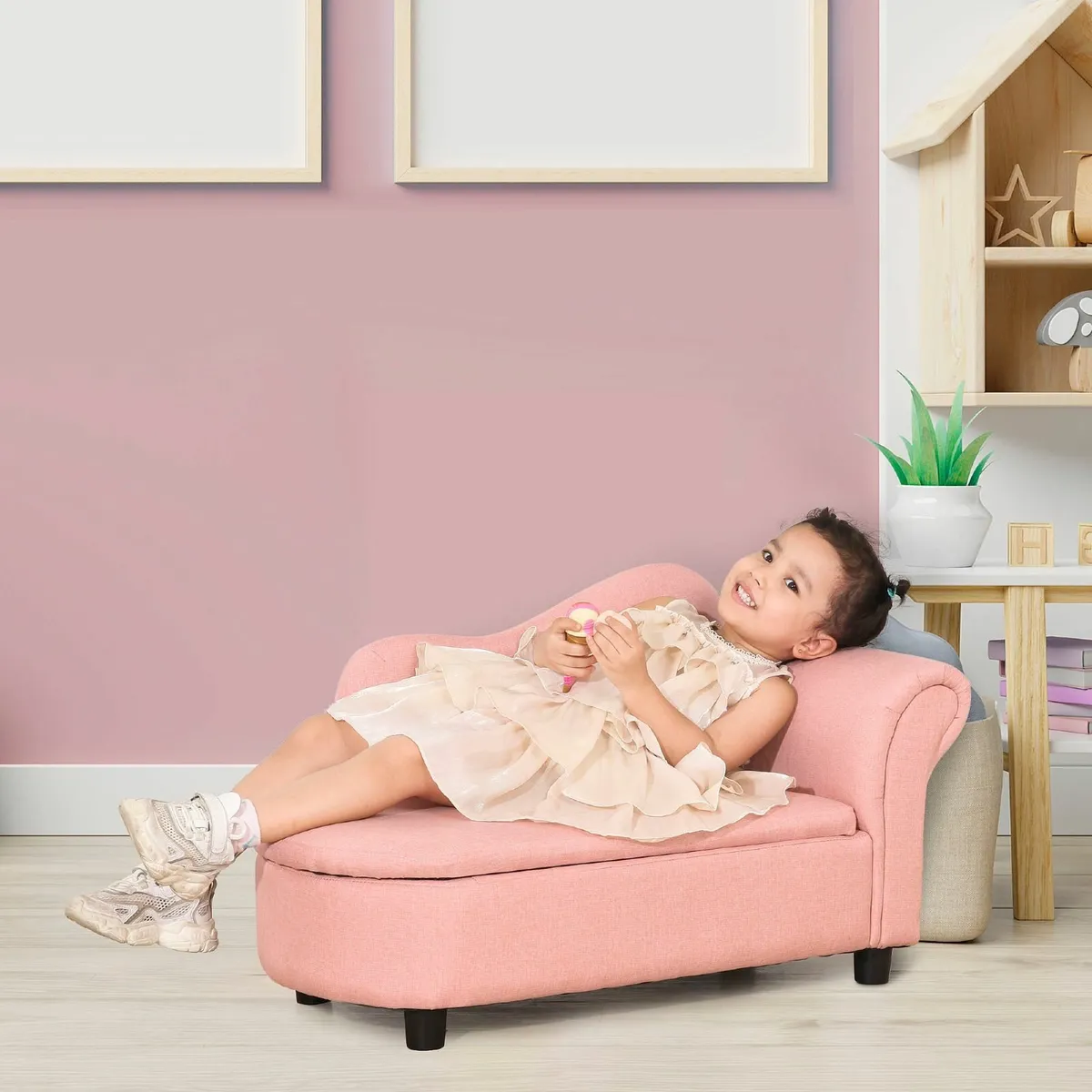 Kids sofa with storage hot sale