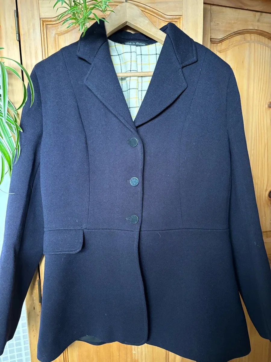 Ladies navy hunt coat sale