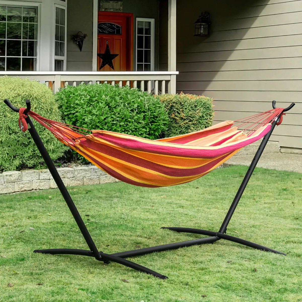 277 x 121cm Hammock with Stand Camping Hammock wit for sale in Co. Dublin for 142 on DoneDeal