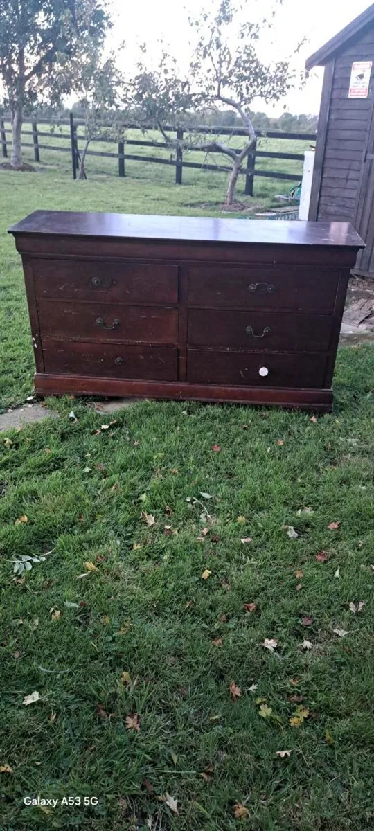 Large chest of drawers for sale in Co. Limerick for €85 on DoneDeal