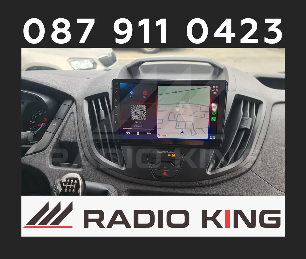 PREMIUM CARPLAY FORD TRANSIT ANDROID ANDROID AUTO - Image 4