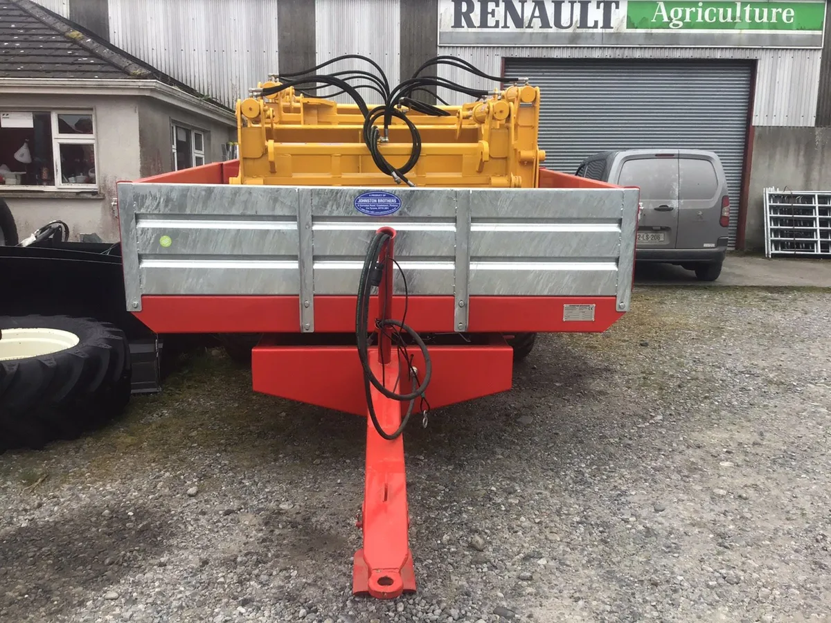 Johnston 14ft x 8ft Tandem Axle Trailer - Image 2