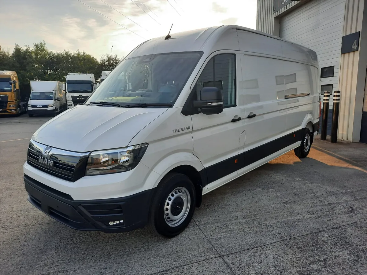 New MAN TGE 3.140 vans in stock - Image 1