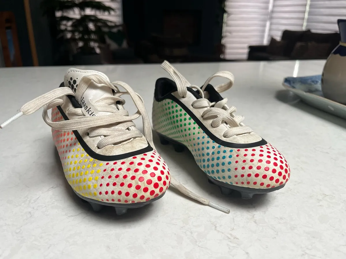 Kids size 12 football boots for sale in Co. Kildare for 20 on DoneDeal