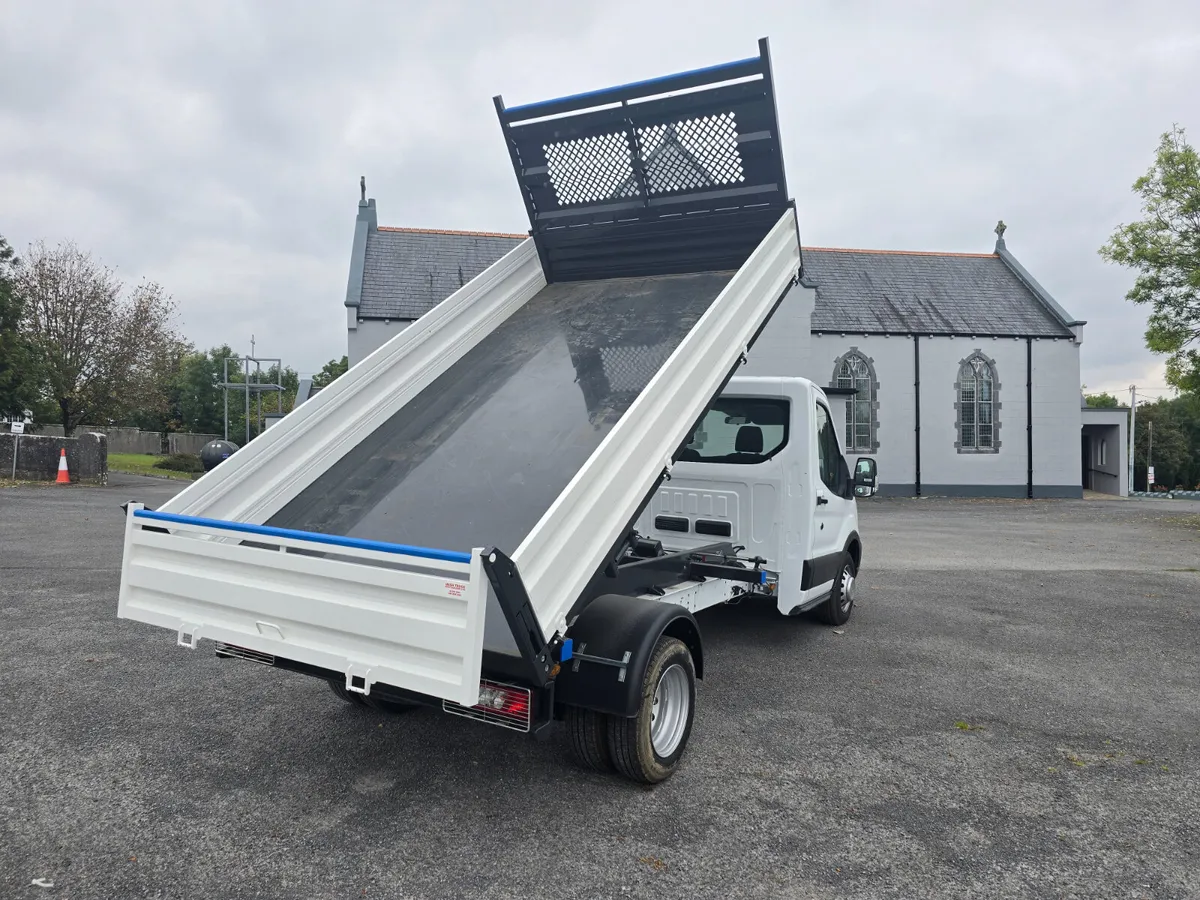 2025 FORD TRANSIT STEEL TIPPER 10ft and 12ft IN ST - Image 4