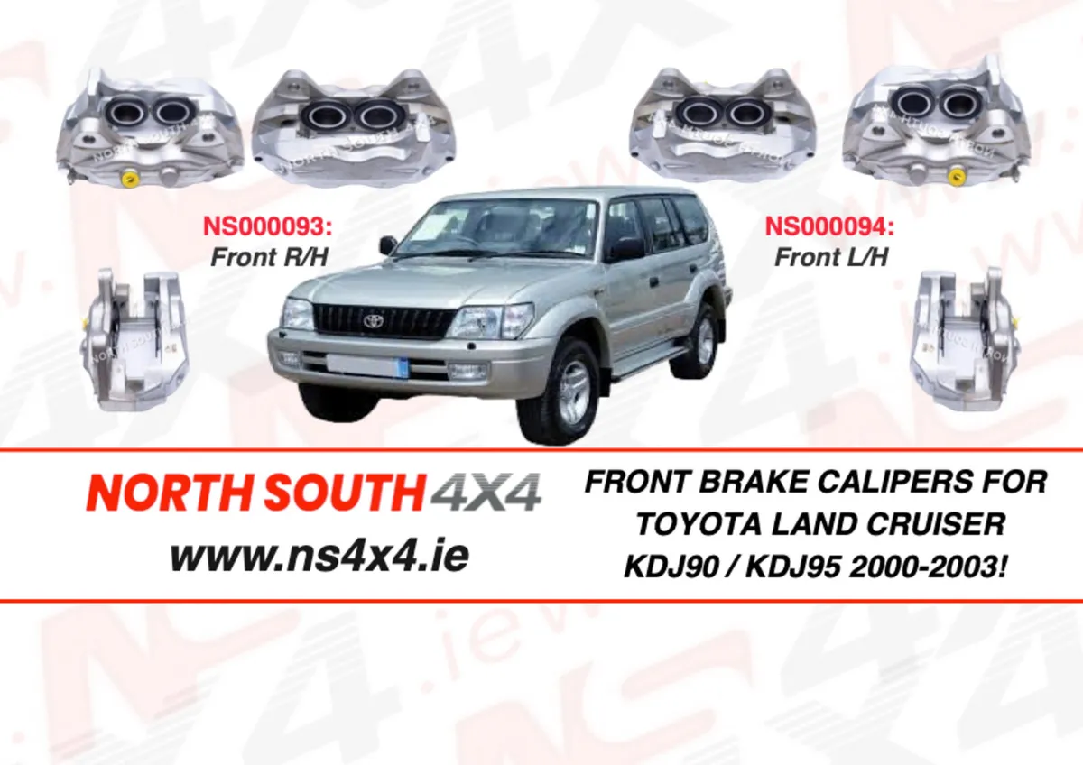 Toyota Landcruiser brake calipers//all spares - Image 3