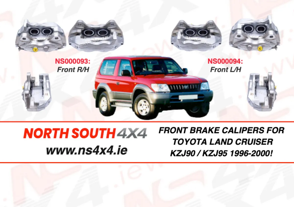 Toyota Landcruiser brake calipers//all spares - Image 2