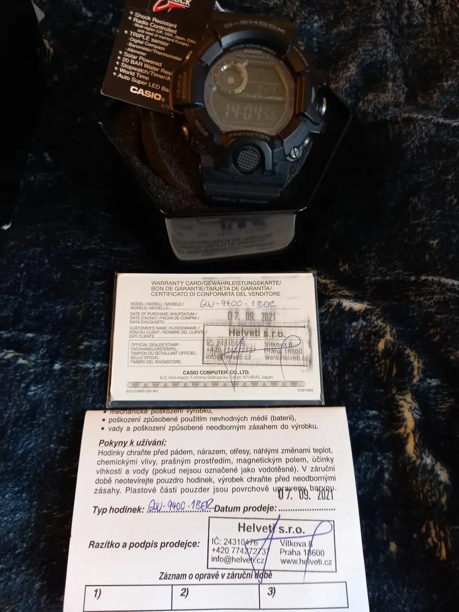 Casio Rangeman G Shock 9400 Blackout - Image 3