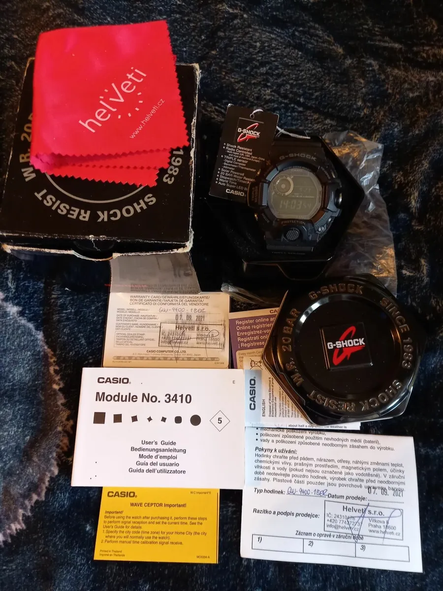 Casio Rangeman G Shock 9400 Blackout - Image 1