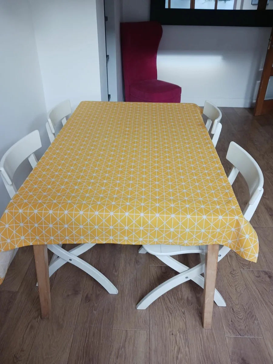 Kitchen Table and 4 Chairs for sale in Co. Dublin for €30 on DoneDeal