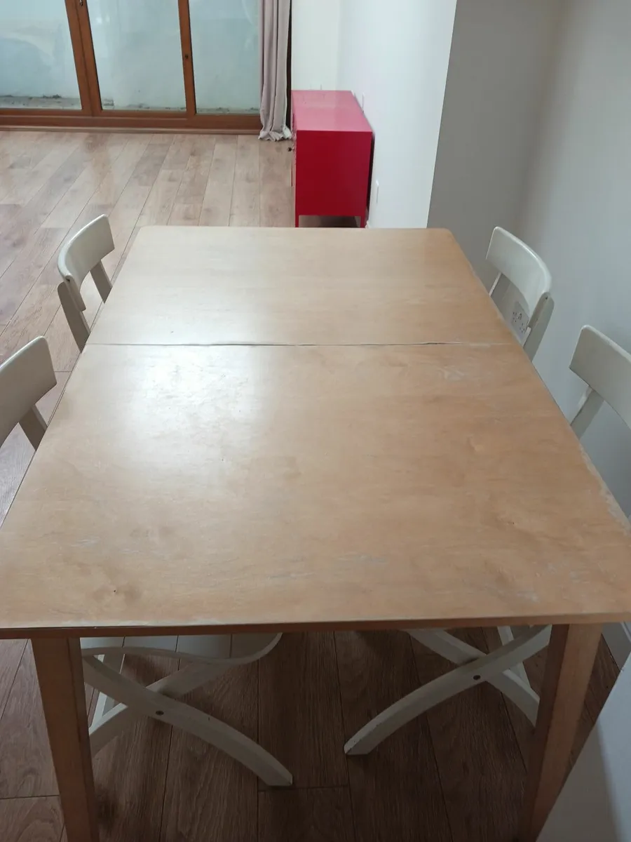 Kitchen Table and 4 Chairs for sale in Co. Dublin for €30 on DoneDeal