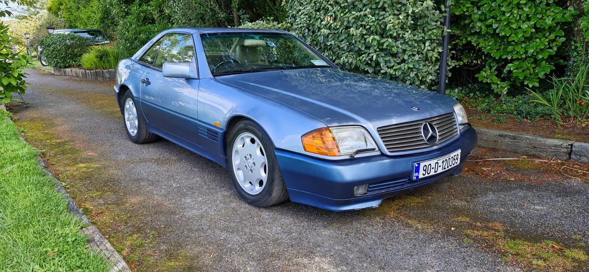 1990 Mercedes-Benz 500SL Convertible – Dual Tops - Image 3