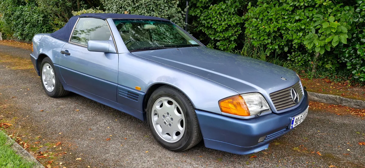 1990 Mercedes-Benz 500SL Convertible – Dual Tops - Image 2