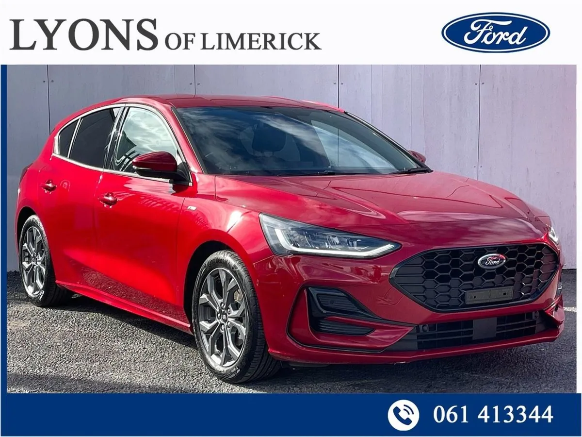 Ford Focus 5 Door st-line 1.0l Ecoboost 125PS Mhe - Image 1