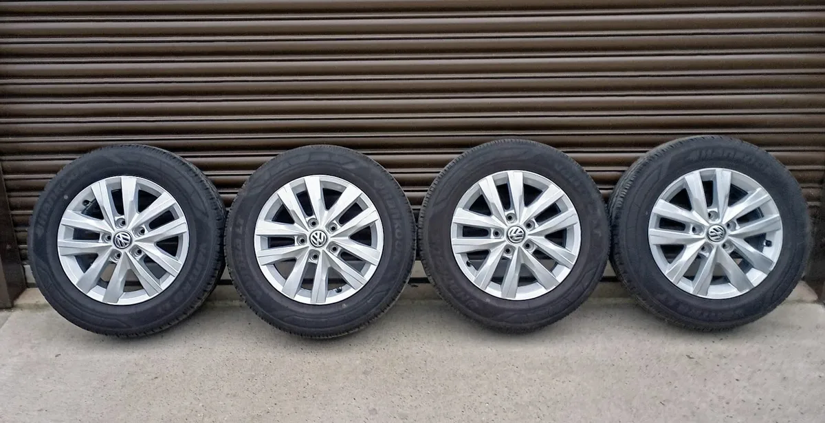 VW T6.1,T6,T5Trans Genuine16"Highline Alloys - Image 3