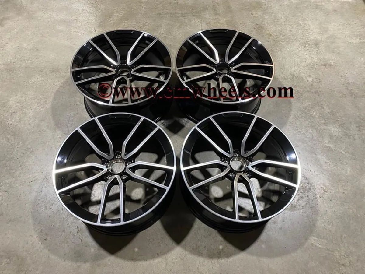 19 20" Inch 5 Twin Spoke Merc alloys 5x112 W205 - Image 1