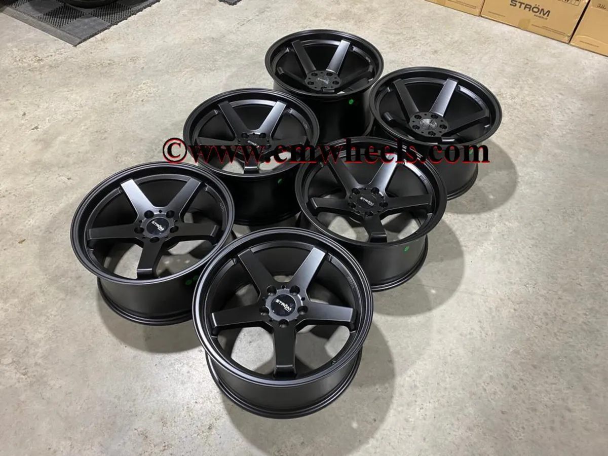 18" Inch DS35 Drift Alloys 5x114.3 silvia Lexus - Image 1