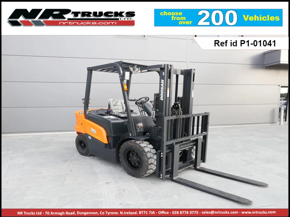 2024 Doosan D30NX 3 Ton Forklift - Brand New - Image 1